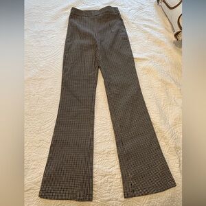 Houndstooth Bootcut Slacks